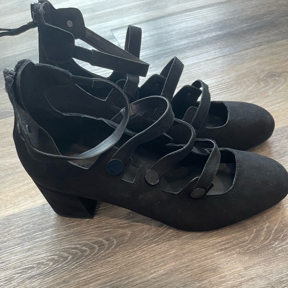 Brand new black Rebecca Minkoff heal shoes black size 10 - Picture 2 of 4